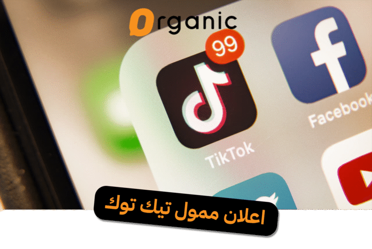 اعلان ممول تيك توك